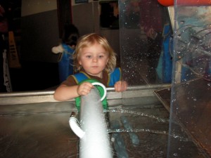 Everett Children's Museum: having fun is very serious and this is the seriously fun face!