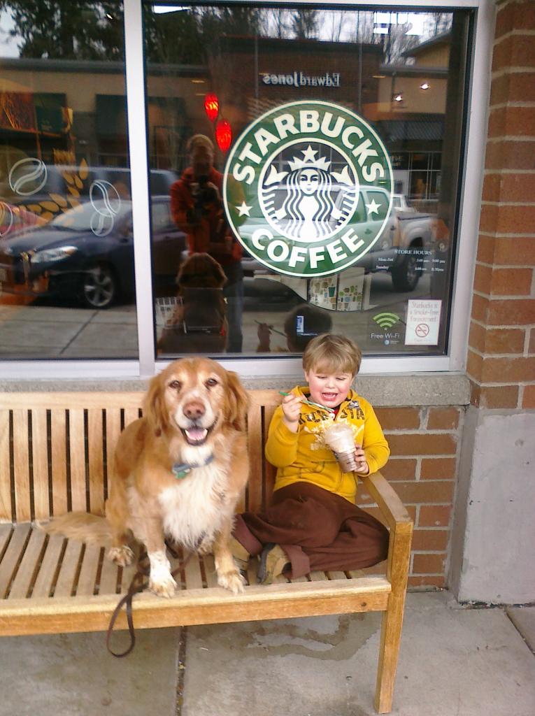 Martha and jude  @ starbucks